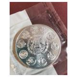 2002 Mexican 1oz 999 silver Libertad
