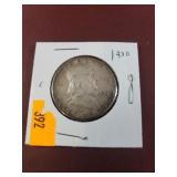1950 Silver Franklin half dollar