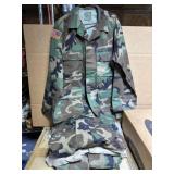7 CAMO FATIGUE SHIRT/JACKET, DIFFERENT SIZES