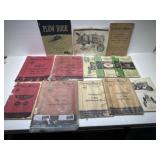 Lot of VTG Tractor & Implement Manuals