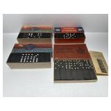 Lot of Vintage Dominoes Sets