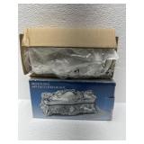 BRAND, NEW SILVER PLATED, ART, DECO, JEWELRY BOX