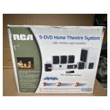 RCA FIVE ï¿½ DVD HOME THEATER SYSTEM NOS