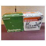 Winchester & Remington 12 gauge shotgun shells