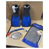 U.S. DIVERS Snorkel Gear Set - NEW IN PKG