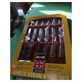 6 pcs steak knife set new