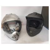 2 XXL Motorcycle helmets used but nice
