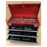 CRAFTSMAN TOOLS & 3-DRAWER TOOLBOX - nice