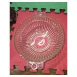 Vtg 10' x  8' candy bowl.