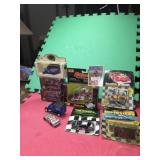 Lot of 10  vtg mini cars & scooters