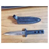 Parker Cut. Co. 5' stelletto knife with sheath
