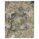 Heavy duty metal dolly front wheels pivot