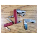 3 pocket knives