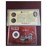2 Display 2004 D & 2 2004 P Keelboat Nickels plus