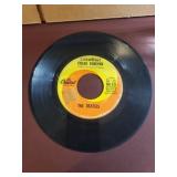 Original 45 record 'Strawberry Fields Forever' by