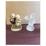 2 Hummel Figurines Boy & Girl Hummel Figurine