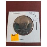 1973S Proof Kennedy Half Dollar