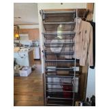 Hanging shoe rack w/ 11 shelves