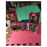 4 cica cola  collectible ornament & 1 x mas