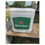 Large Heineken  ice chess w/ handle nice one