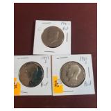 Proof Kennedy Half Dollars - 1990S, 1980S, 1977S