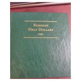 2 Littleton Kennedy Half Dollar Book 1964 -1988-