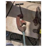 Large rigid pipe cutter.