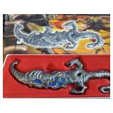 Dragon knife 5' curved blade with box