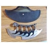 Fantasy Master knuckle blade 8' with sheath