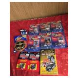 10 die cast cars and a book awesome collections