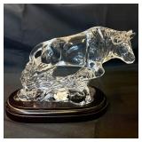 Glass bull statue  5ï¿½ x 8ï¿½