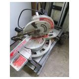 12' Delta mitersaw with table