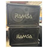 Pair of RAMSA Ws-A80 Speakers