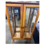 Mirror Back Lighted Display Case
