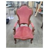 Victorian style armchair