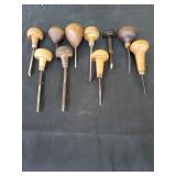 Vintage engraving tools
