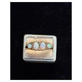 Stunning antique 14k Gold opal ring 1.06g Size 3.5