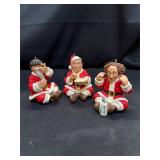 The Three Stooges Christmas ornaments Hallmark