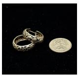 Sterling silver 925 earrings 6.16g