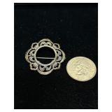 Sterling silver 925 brooch 5.84g
