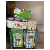 Crate of canning jars