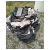Pallet of grow bags