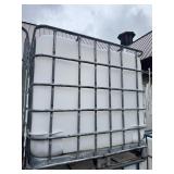Caged IBC Container