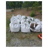 2 large bags of garden soil