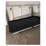 Large rolling grow table with tray and one bustub