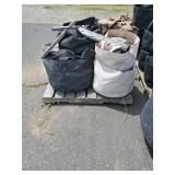 Pallet of grow bags