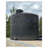 3000 gallon black water storage tank