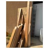 Large lot of miscellaneous lumber