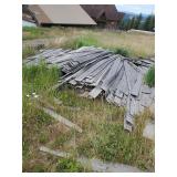 Large amount of wood siding