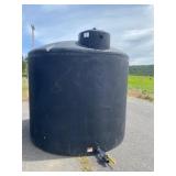 2500 Gallon Outdoor Water Tank